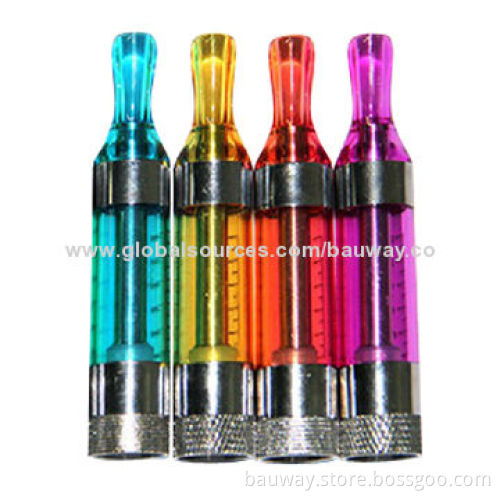 2.5mL T3 Bottom Coil Cloutank Clearomizers with NR and LR Resistance, Packaged by White Box